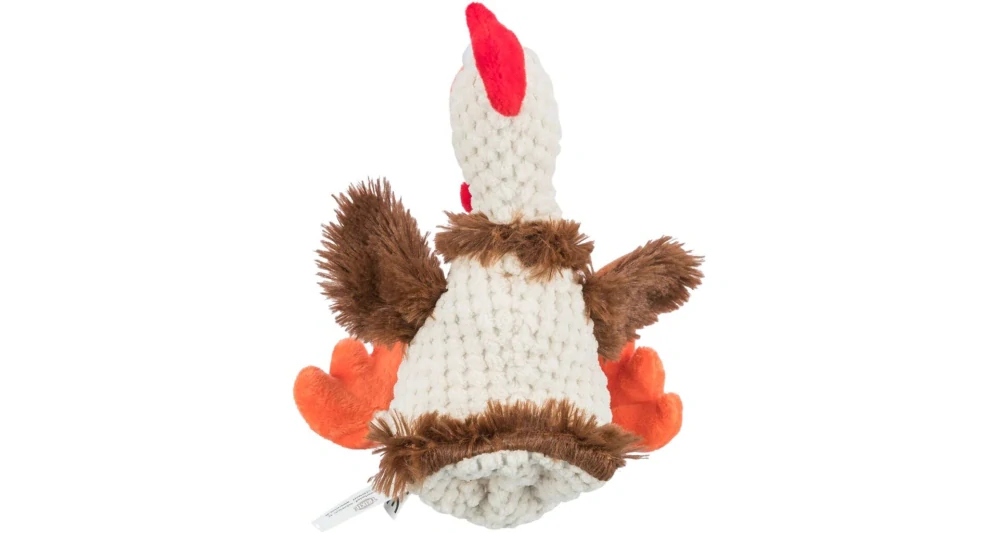 TRIXIE Plyšový kohout sedící, se zvukem 22 cm