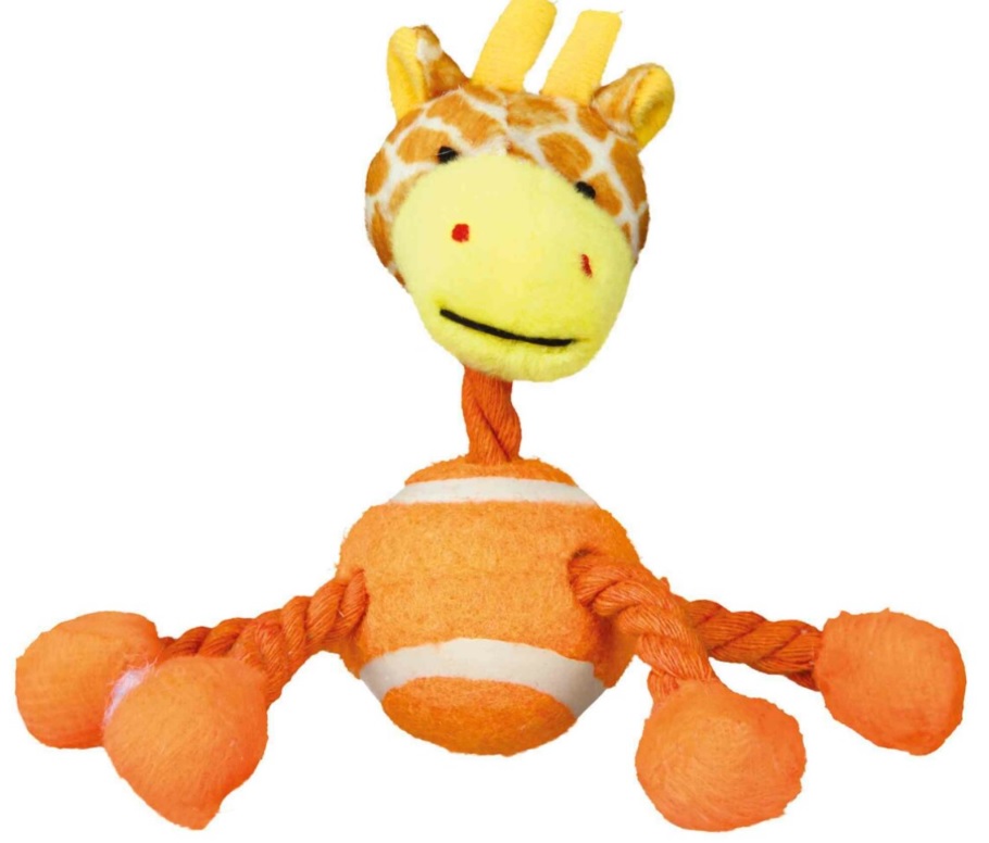 TRIXIE Malá zvířátka s tenisovým míčem 16cm [4ks/bal]