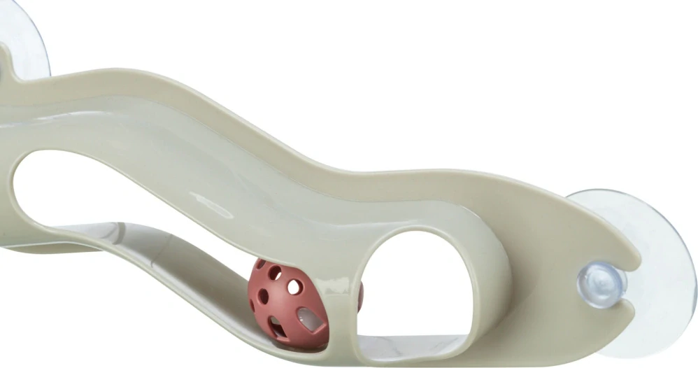 TRIXIE Fix & Catch, hra pro kočky k upevnění na sklo, plast, 45cm