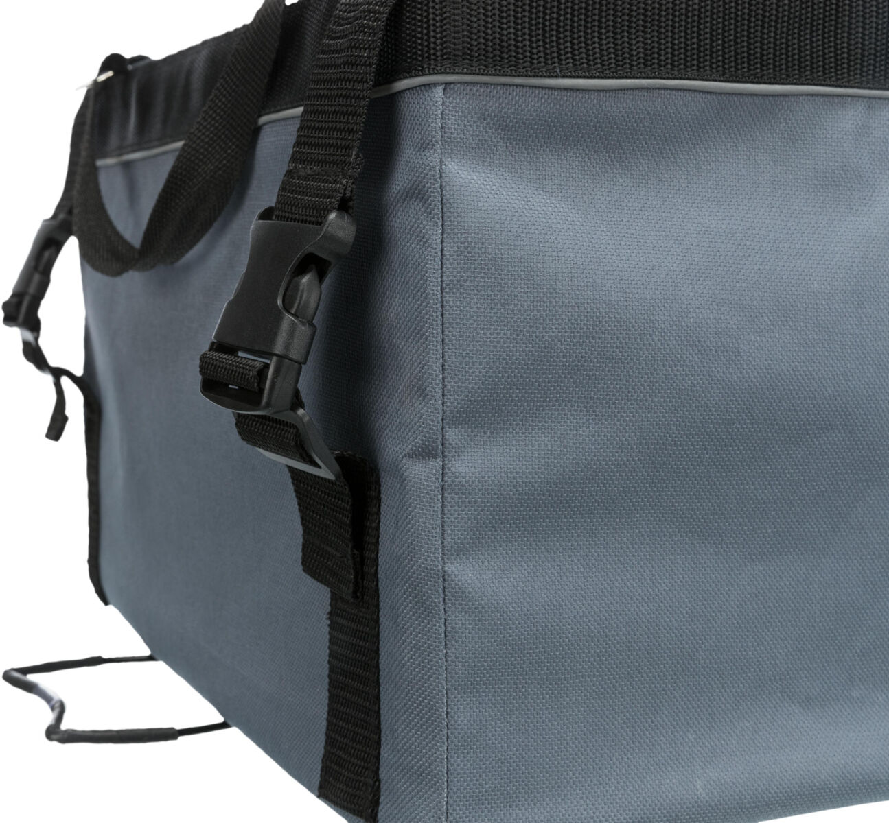 TRIXIE Front-Box transportní košík na řidítka, 38 x 25 x 25cm, šedá (max. 6kg) - DOPRODEJ