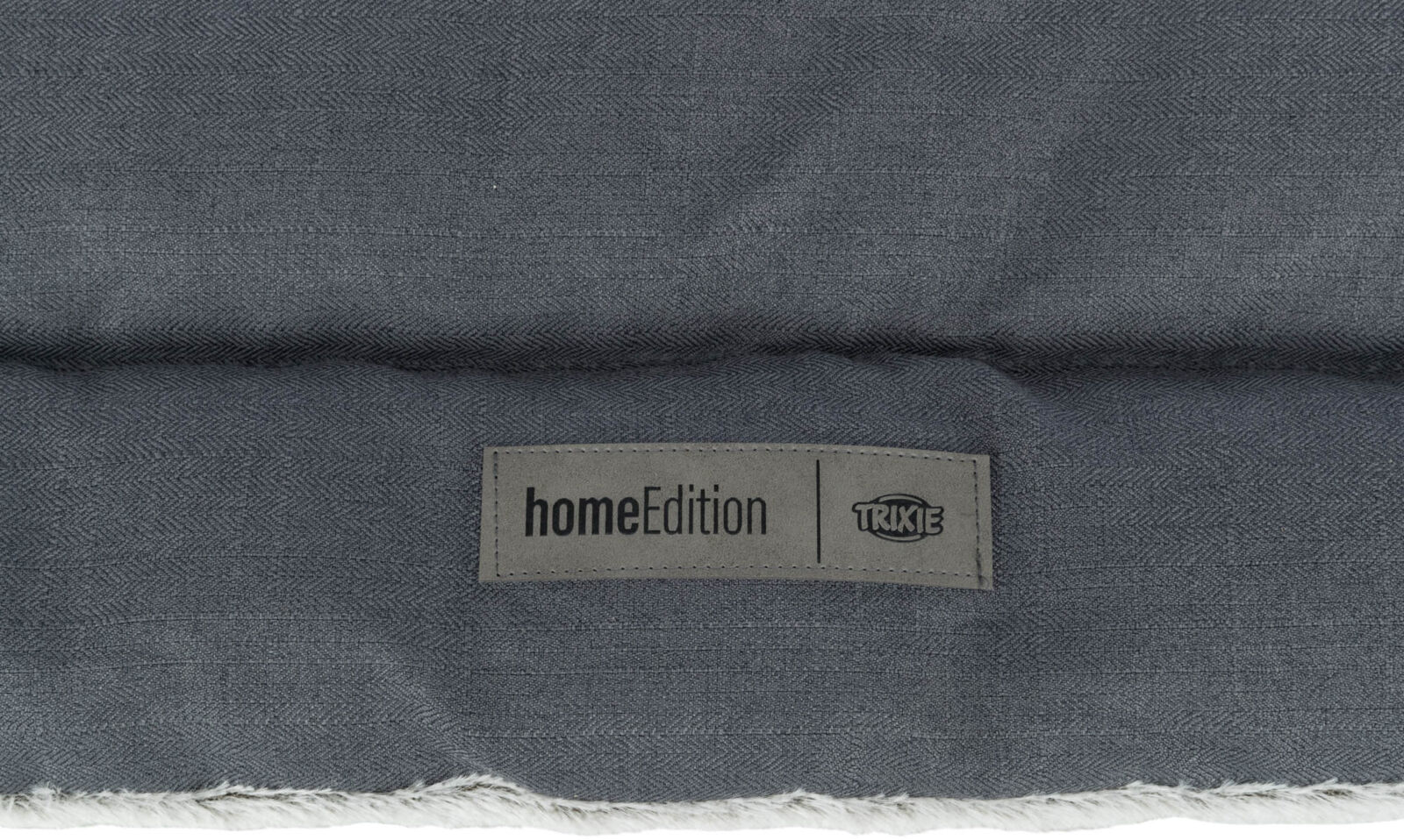 TRIXIE Podložka Farello, plyš/tkaná látka, bílošedá/šedá 70 x 55cm