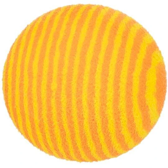 TRIXIE Sada 3 ks míčků, plastový s rolničkou a pěnové  3,5-4 cm