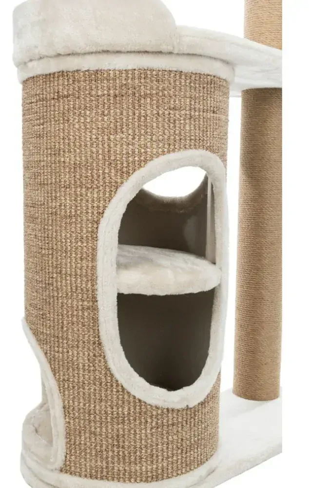 TRIXIE Škrabadlo FALCO s válcem a odpočívadlem 117 cm sv.šedé/hnědé 