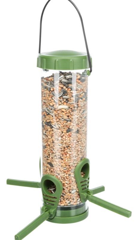 TRIXIE Zahradní závěsné automatické krmítko 4 otvory 450ml/23cm