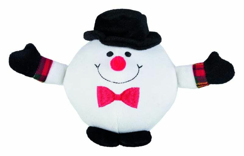 TRIXIE Vánoční kulaté figurky SANTA CLAUS, TUČNÁK, SNĚHULÁK 18 cm