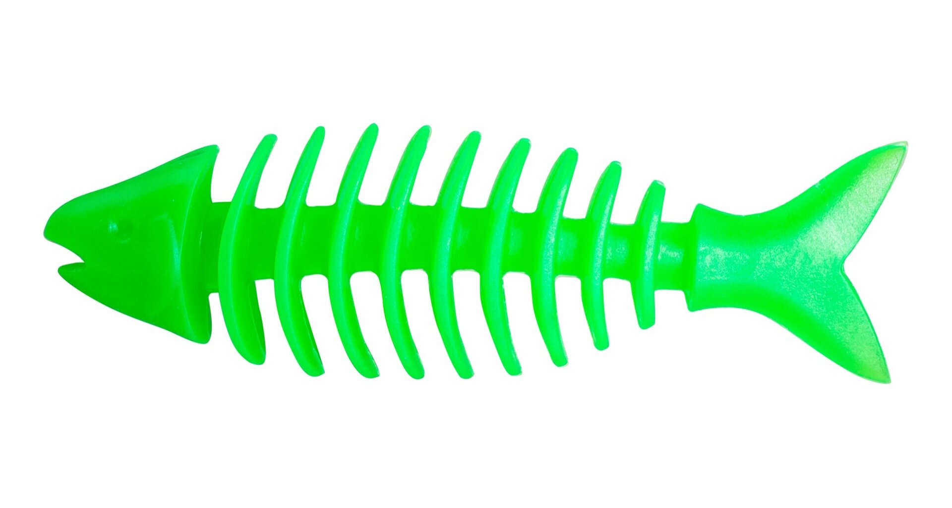 Barevná rybička dentální malá voňavá, tvrdá guma 14 cm