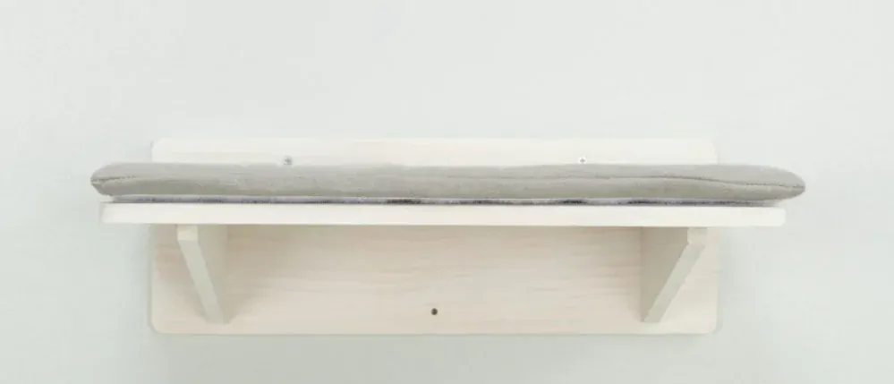 TRIXIE Podesta s polštářem, prvek na stěnu,  50 x 17,5 x 36,5 cm, bílá