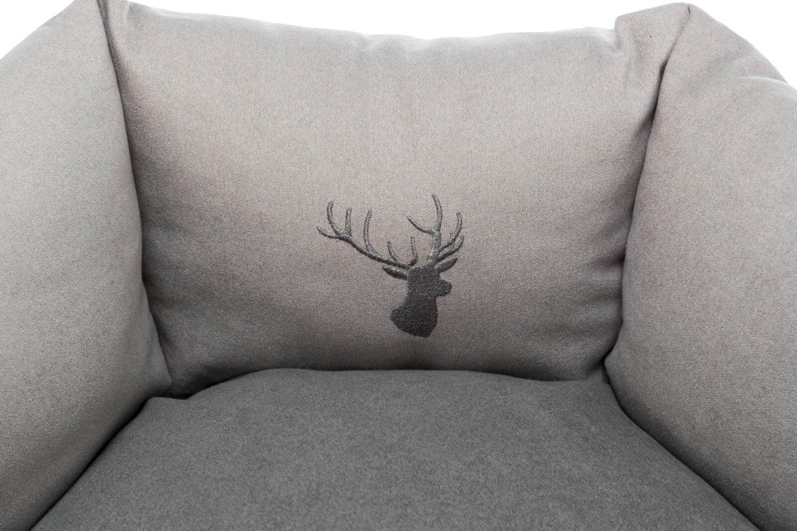 TRIXIE Pelech LENI kulatý s vysokým okrajem, ø 55 cm, písková/šedá