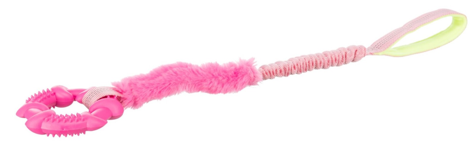 TRIXIE Bungee přetahovací lano s kroužkem, ø 10/56 cm
