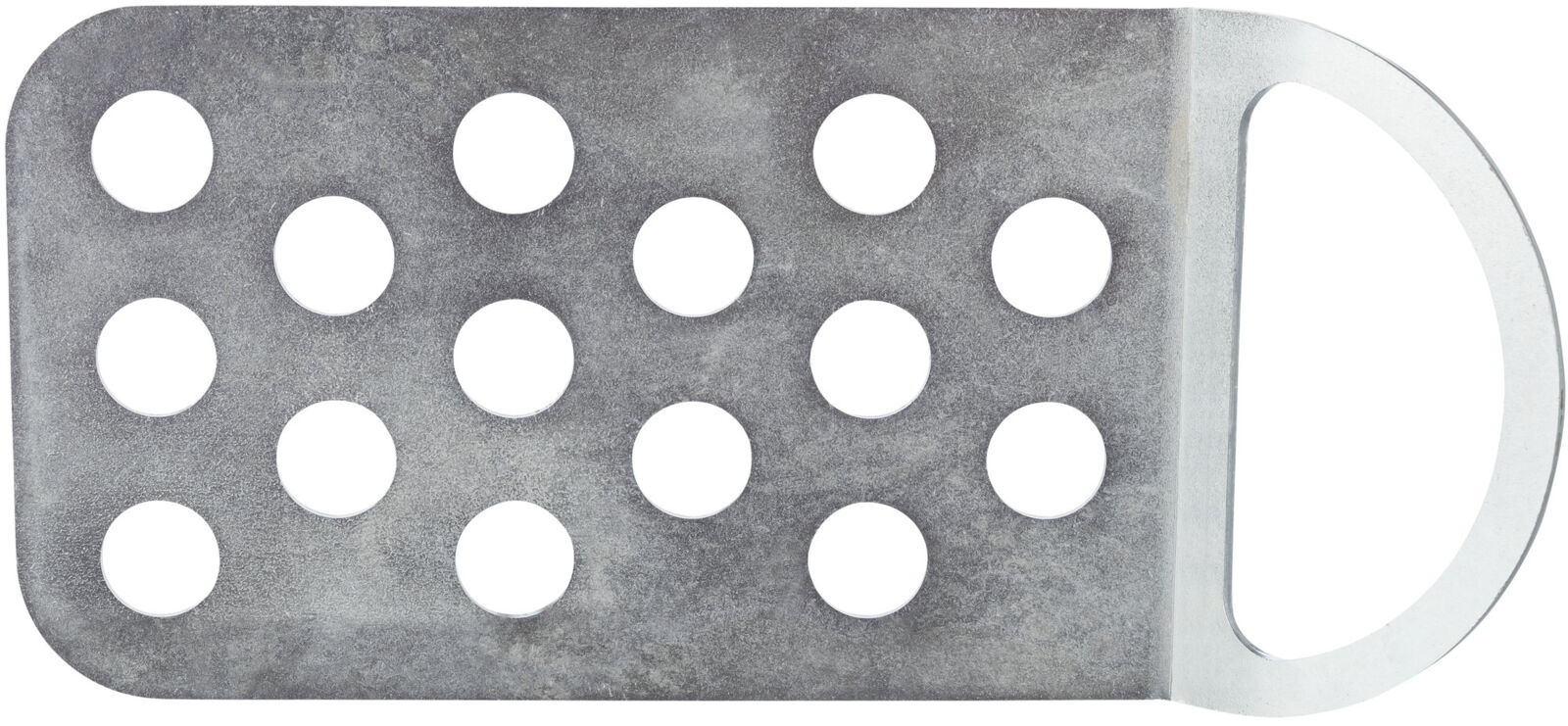 Plát pod kolo auta k upevnění vodítka, 12 x 31 cm