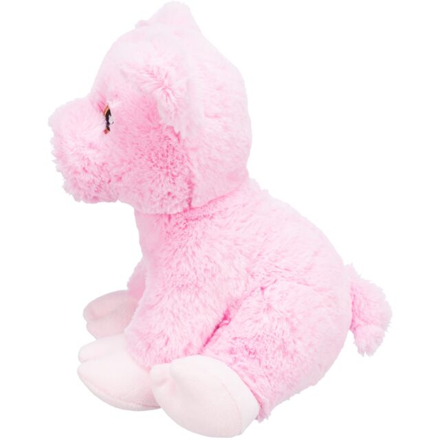 TRIXIE Be Eco prasátko EDISON, plyšová hračka se zvukem, 24 cm