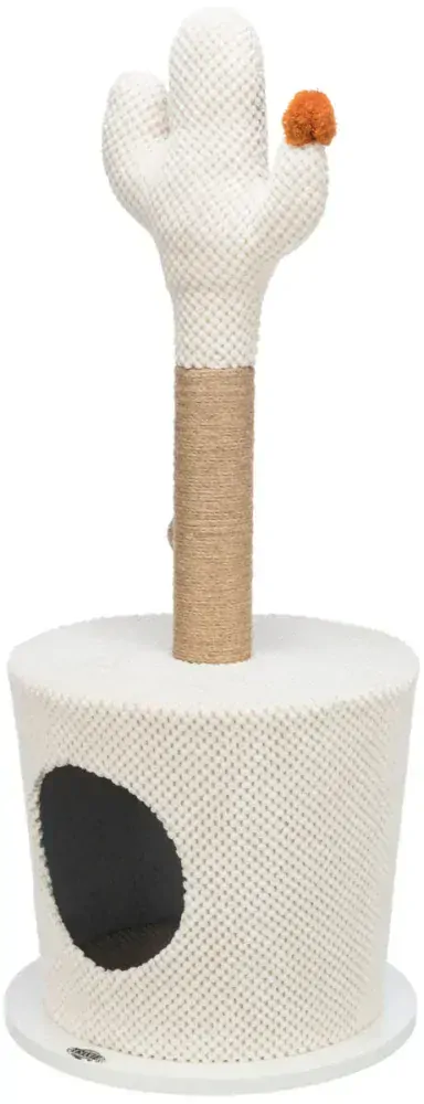 TRIXIE Jeskyně se škrabacím kaktusem, , ø 36 x 84 cm, krémová