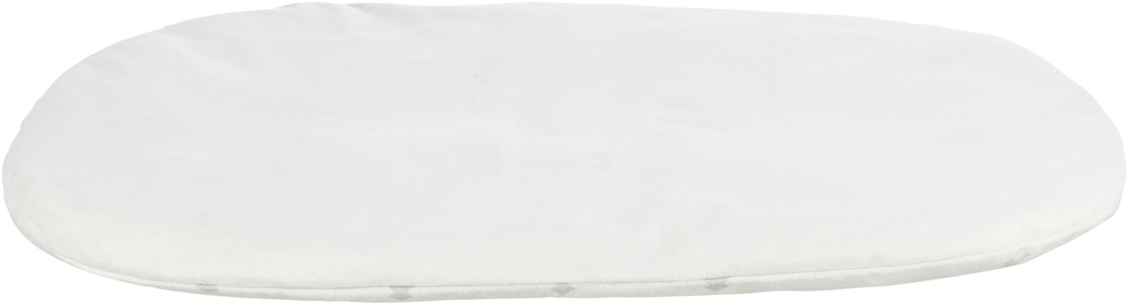 TRIXIE Xmas cushion NIVIA, vánoční polštář oválný, 98 x 62 cm, krémový