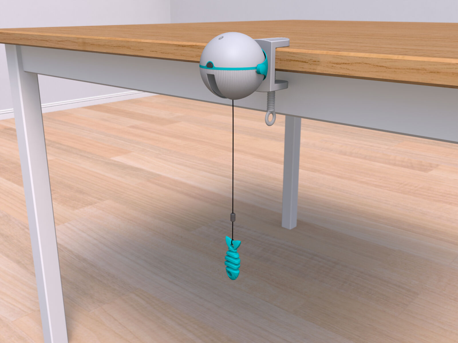 TRIXIE Catch It, automatická hračka pro kočky, 10 x 14 cm, bílá (RP 2,90 Kč)