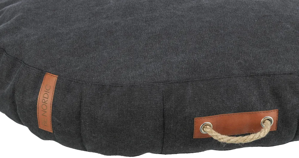 TRIXIE BE NORDIC polštář FÖHR oválný, černá 80 x 60 cm