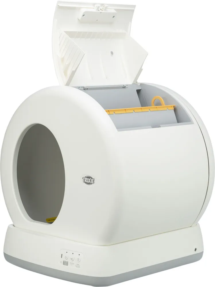 TRIXIE Samočistící SMART toaleta pro kočky, 53 x 55,5 x 52 cm, bílá (RP 7,40 Kč)