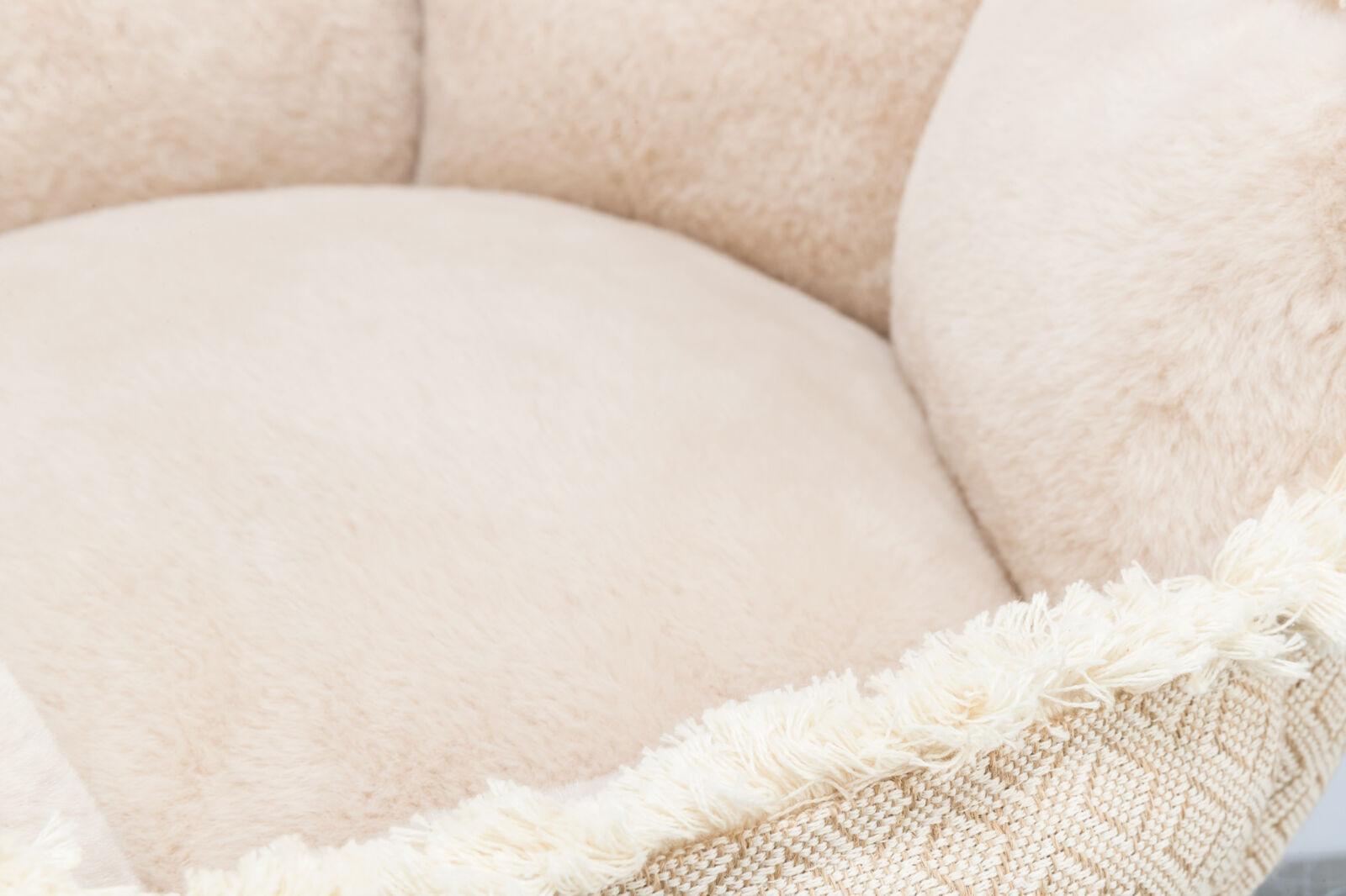 TRIXIE Pelech BOHO s vysokým okrajem, béžová 50 x 50 cm