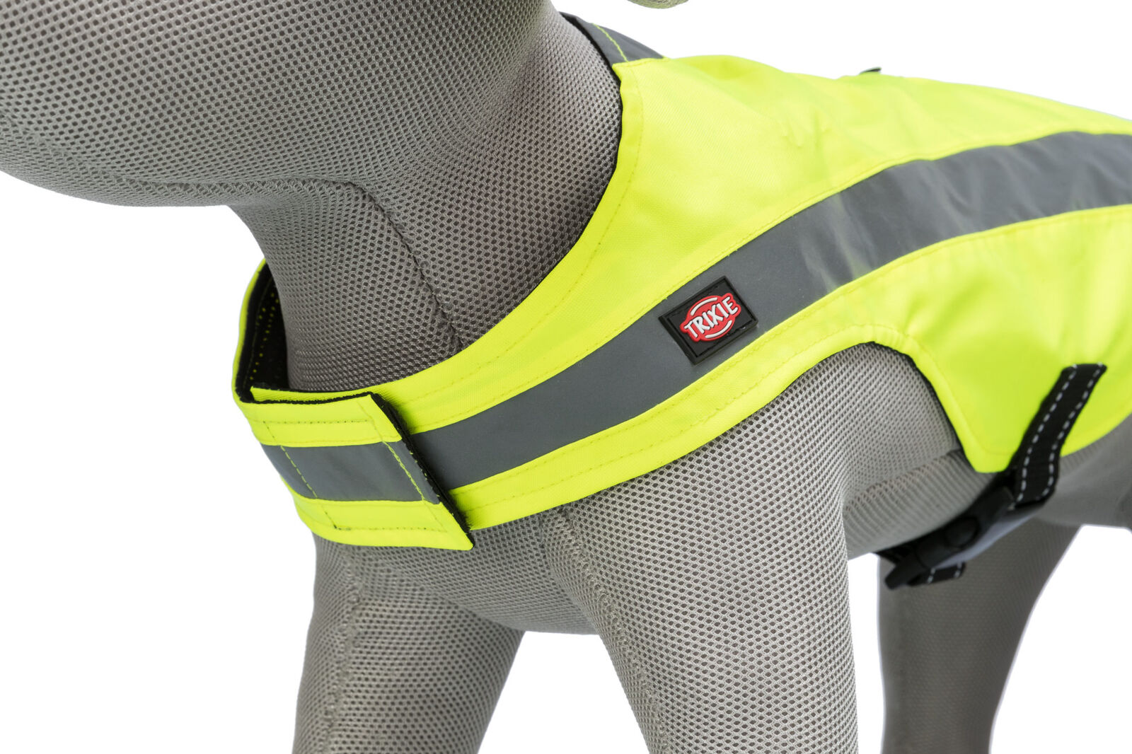 TRIXIE Bezpečnostní vesta, reflexní, neon žlutá XS-30cm,hruď:38-54cm