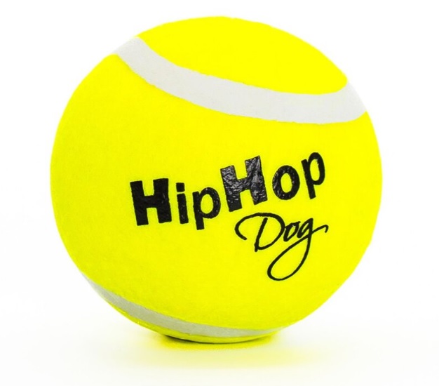 HIPHOP DOG Neonový ve tmě svítící tenis. míč 6,5 cm