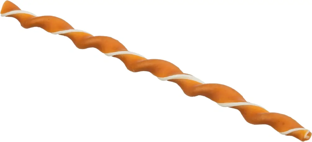 TRIXIE Twisters - hovězí kůže s kuřecím masem [50 ks], 34 cm/ 40 g