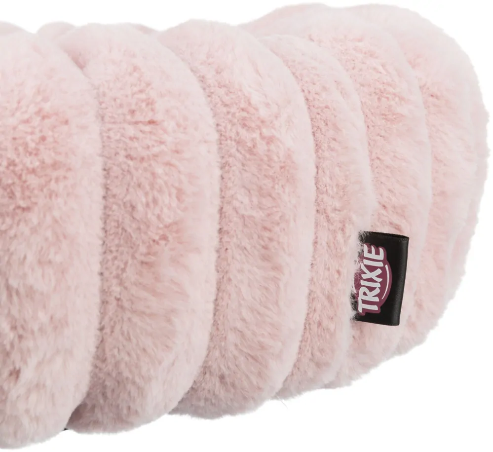 TRIXIE Kulatý pelech LONNI, sametový manšestr, růžová ø 50 cm