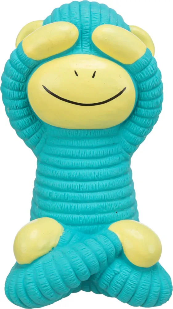 TRIXIE Moudrá opice, hračka se zvukem, 12 cm, plněný latex, 3 varianty