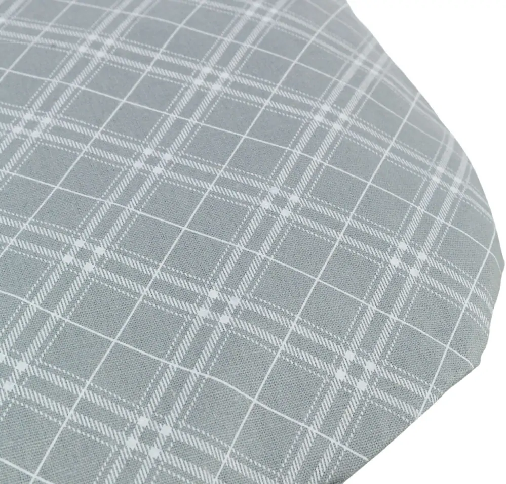 TRIXIE Oválný polštář JESSIE, bavlna/polyester, šedá/bílá 80 x 60 cm