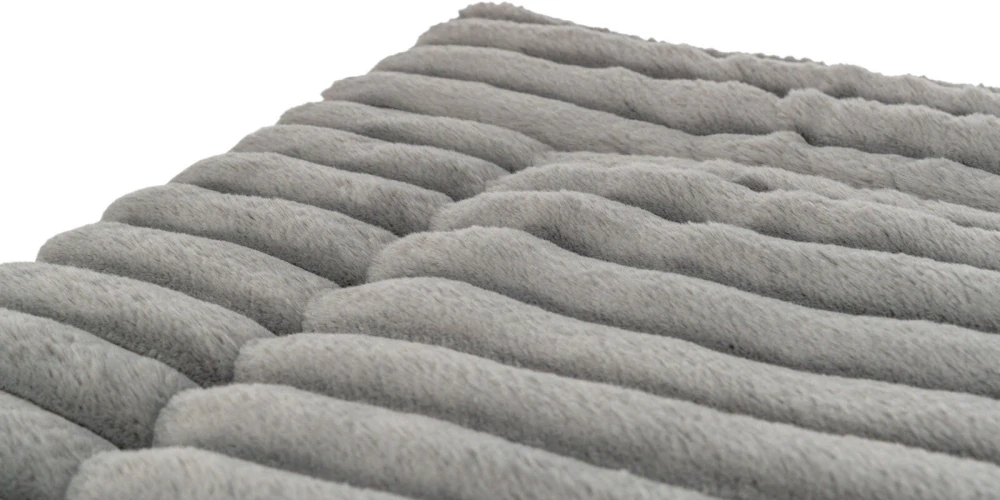 TRIXIE Podložka LONNI, manšestrový plyš, šedá 75 x 55 cm