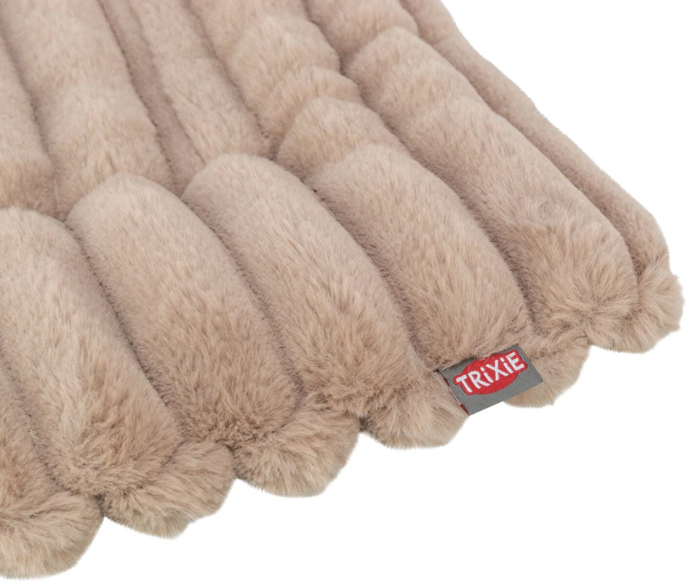 TRIXIE Podložka LONNI, manšestrový plyš, béžová 110 x 75 cm