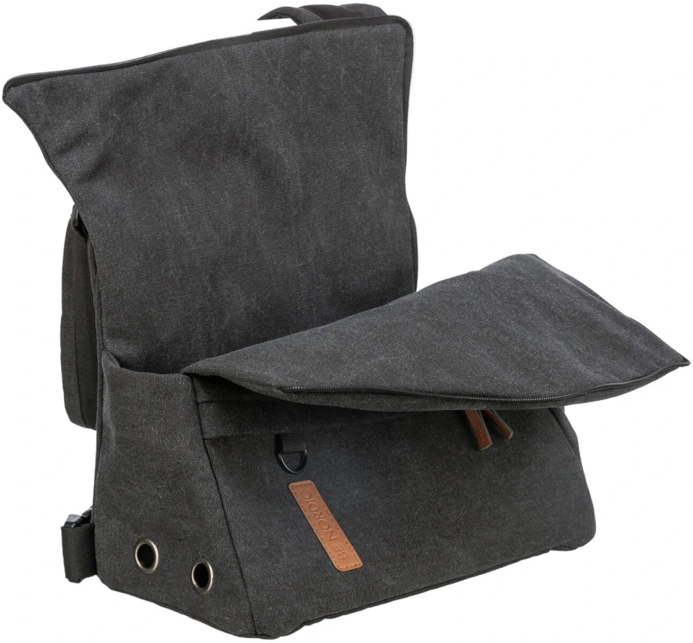 TRIXIE BE NORDIC batoh Bjorn, 35 x 40 x 20 cm, černá