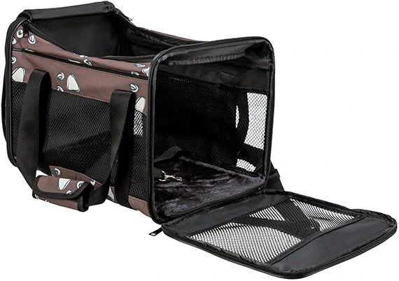 TRIXIE Transportní taška ADRINA, 26 x 27 x 42 cm, do 7 kg, hnědá