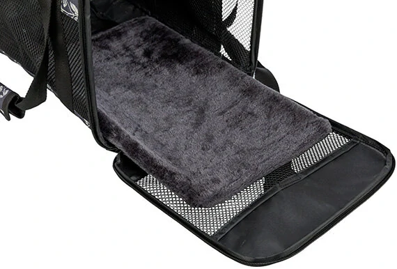 TRIXIE Transportní taška ADRINA, 26 x 27 x 42 cm, do 7 kg, černá