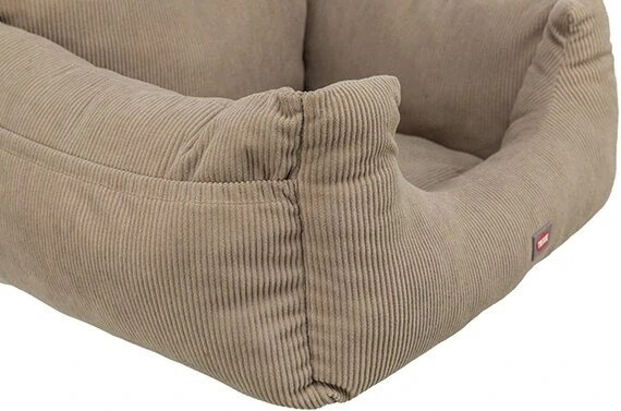 TRIXIE Sedačka / pelech do auta, 55 x 50 x 30 cm, šedobéžová