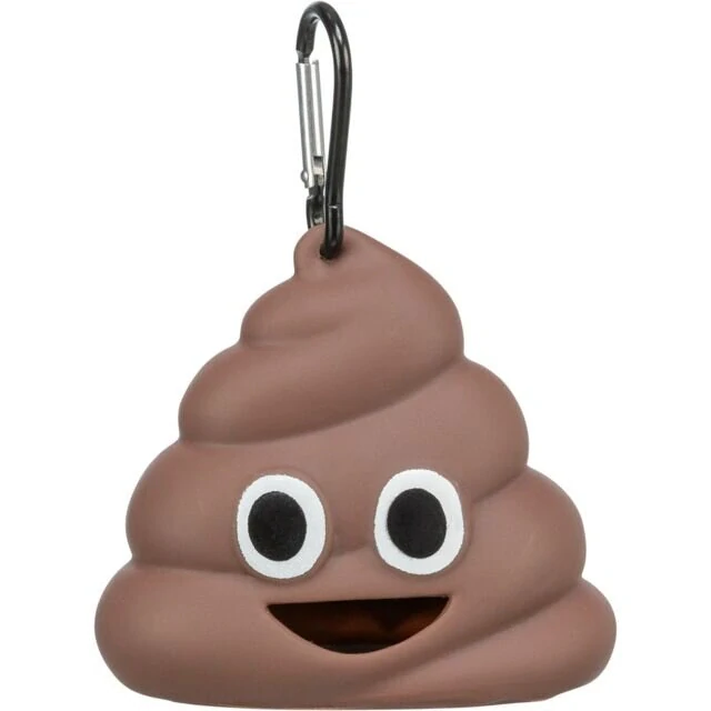 TRIXIE Zásobník POOP na sáčky na exkrementy, 8 x 5 cm / 15 sáčků, PVC