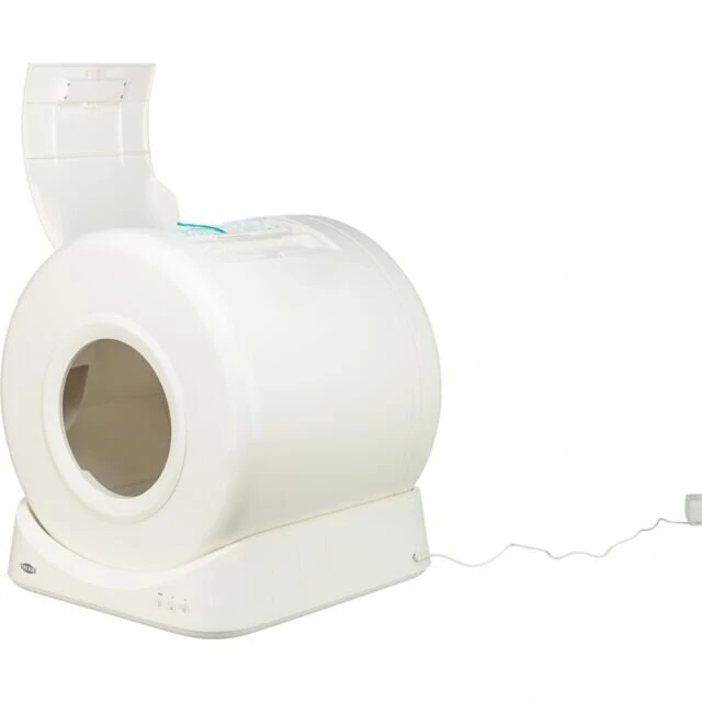 TRIXIE Samočistící SMART toaleta pro kočky, 51 x 56 x 54 cm, bílá (RP 7,40 Kč)