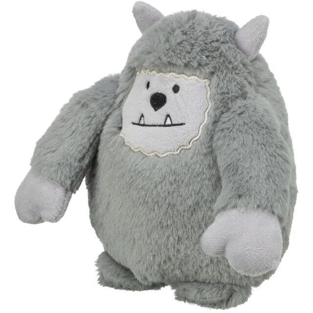TRIXIE Vánoční Yeti, 20 cm, se zvukem, plyš, šedá