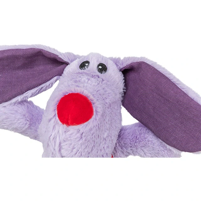TRIXIE Dog VALENTINE, plyšový pes s dlouhýma ušima 28 cm, lila - LIMITOVANÁ NABÍDKA