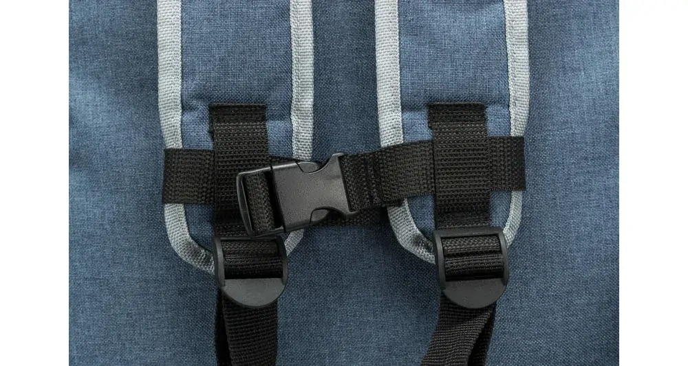 TRIXIE Transportní batoh DAN, 34 x 44 x 26 cm, modrá (max. 8kg)