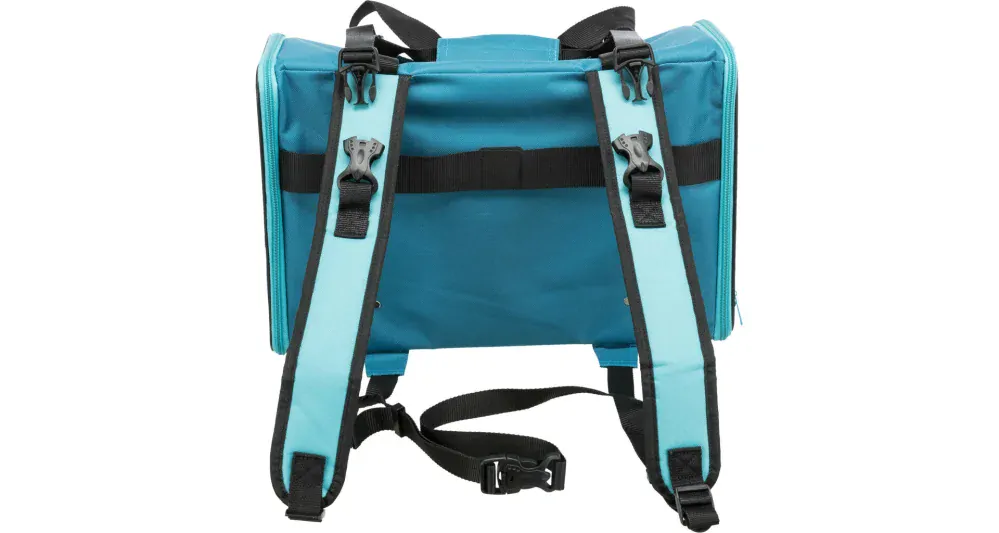 TRIXIE Transportní batoh/taška CONNOR, 42 x 29 x 21cm, petrolejová (max. 8kg)