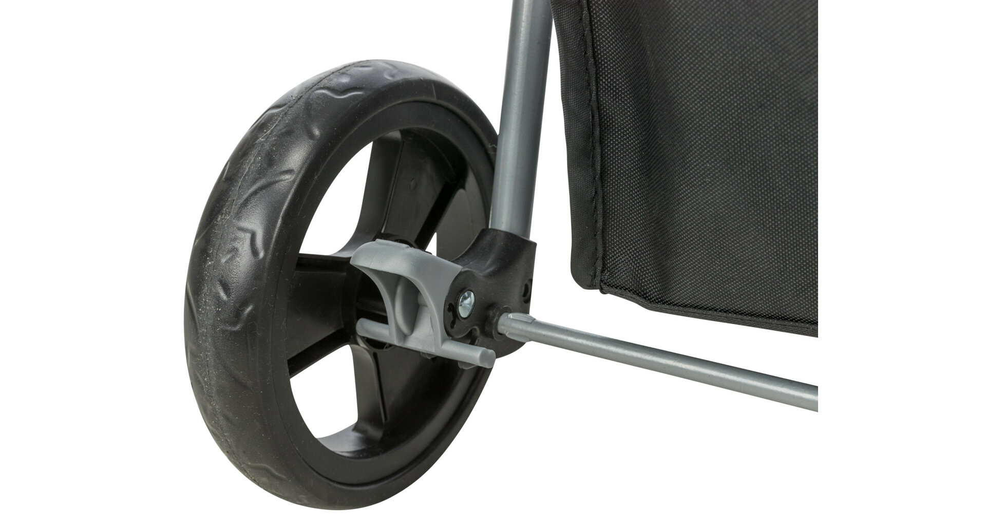 TRIXIE Kočárek pro psy BUGGY, rychlosklápěcí, 47 x 100 x 80cm, nosnost do 15 kg, šedá