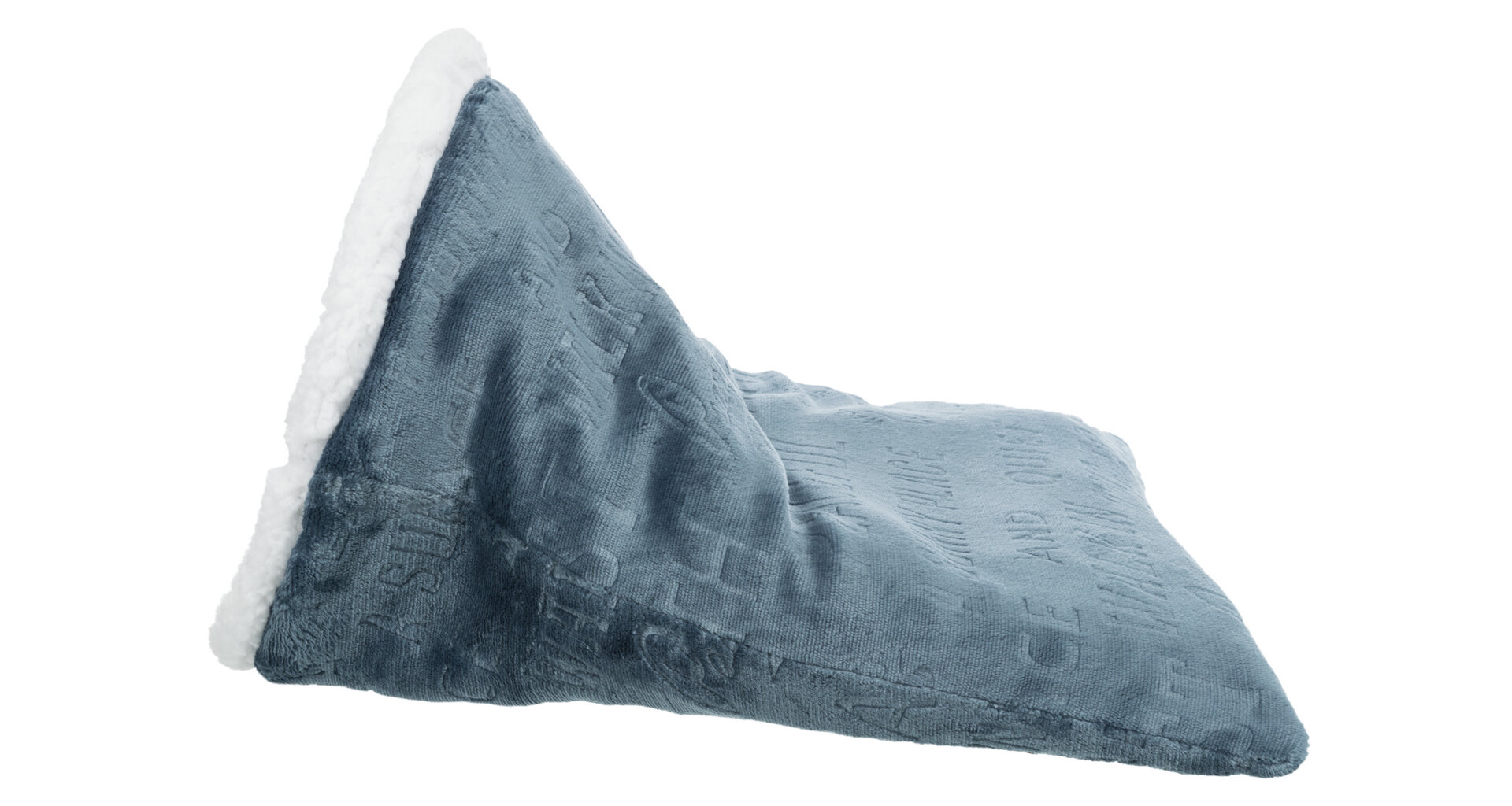 TRIXIE Plyšový pytel PAUL, chumlací,  ø 40 × 60 cm, modrá/bílá