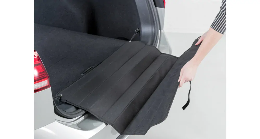 TRIXIE Ochrana nárazníku s výstužnými vložkami, skládací, 80 x 63, černá