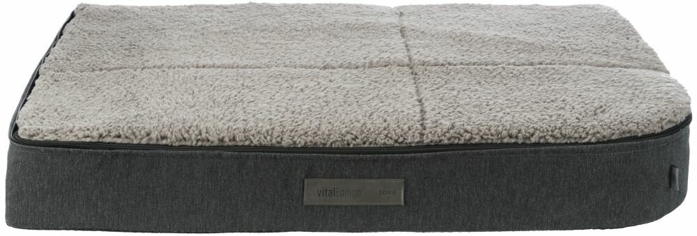 TRIXIE BENDSON Vital pohovka s 1/2 okrajem, tmavošedá/světlešedá 80 x 60 cm