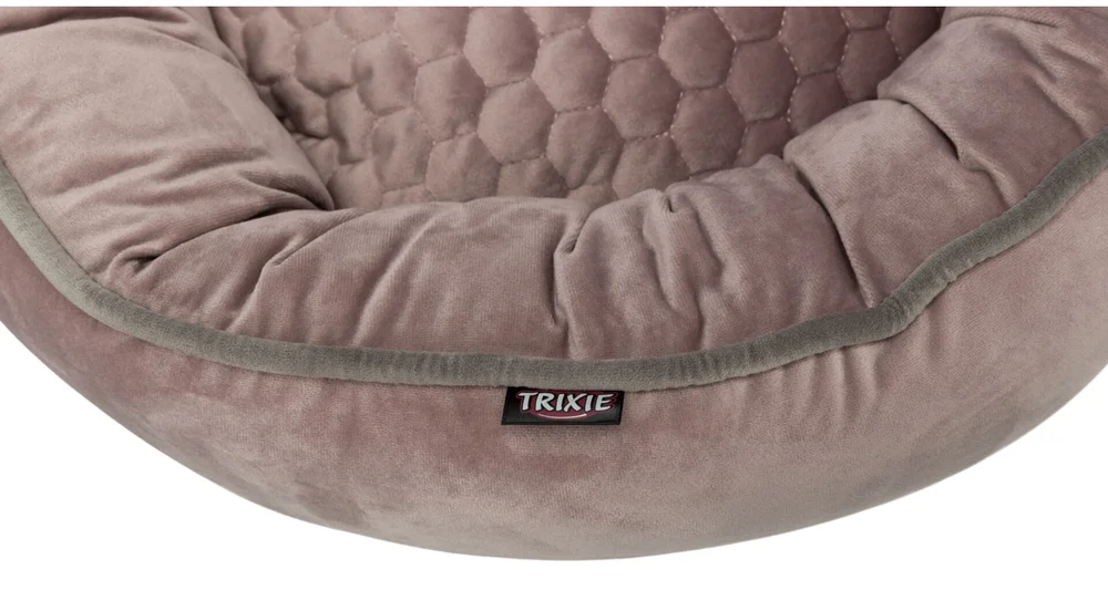 TRIXIE LIVIA kulatý sametový pelech, ø 50 cm,  starorůžová