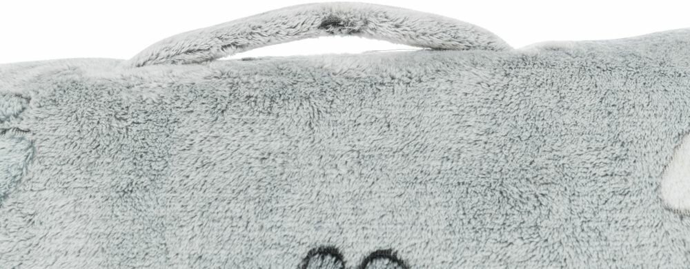 TRIXIE NANDO plyšová bouda / jeskyně, 40 x 45 x 40 cm, světlešedá