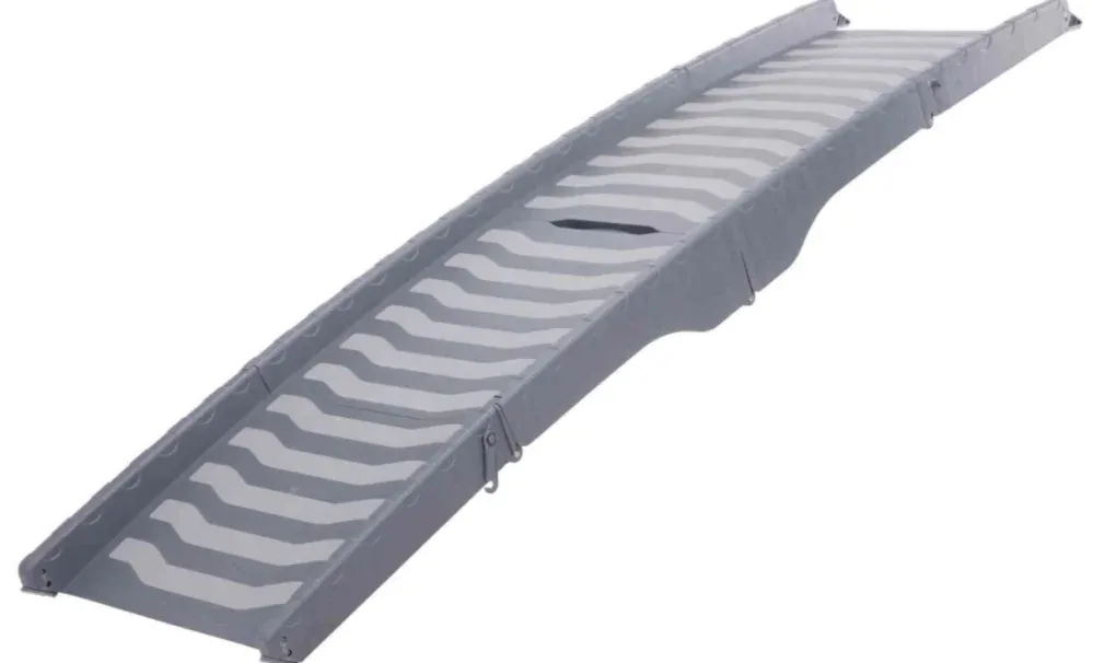 TRIXIE Rampa, protiskluz, skládací 3 díly, šetří místo 39x150cm šedá