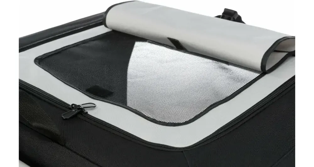 TRIXIE Transportní nylonový box Vario S 61x43x46 cm černo-šedý