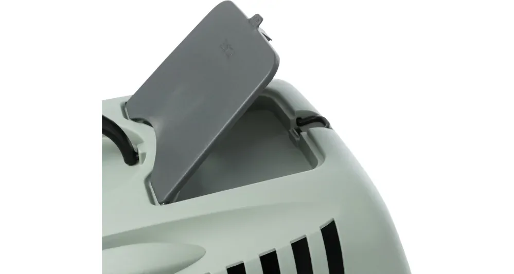 TRIXIE Be Eco Capri 2 transportní box, XS-S: 37 x 34 x 55 cm, antracit/ šedo-zelená (max. 8kg)