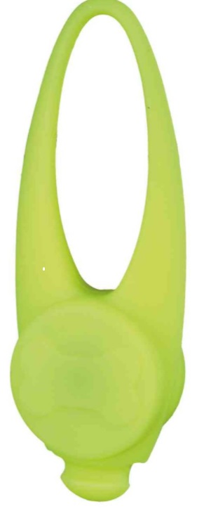 TRIXIE Blikací svítítko na obojek pro psy, silikonové,barevné 8cm (RP 2,10 Kč)