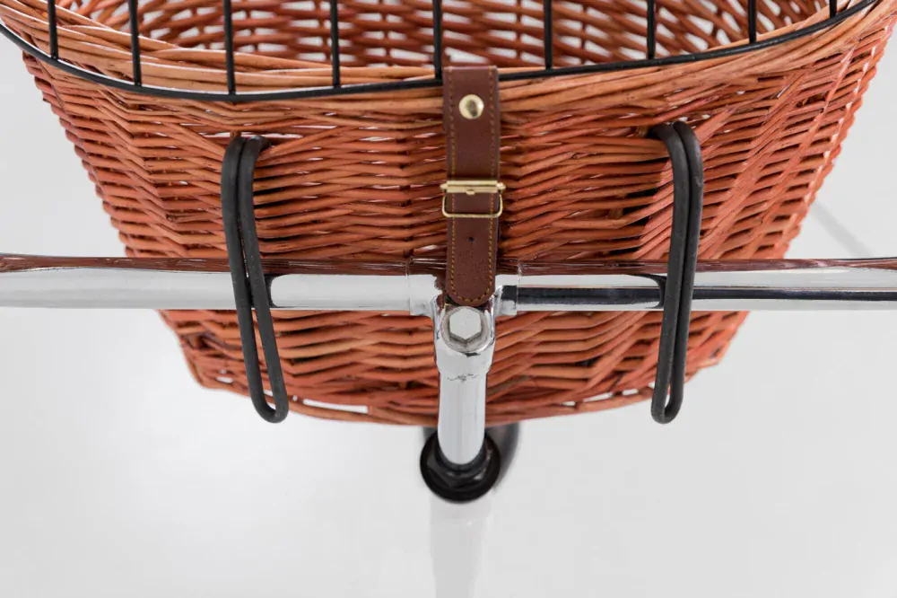 TRIXIE Přepravní koš na kolo s drátěnou kabinou 44x48x33cm, bez polštáře (max. 5 kg)